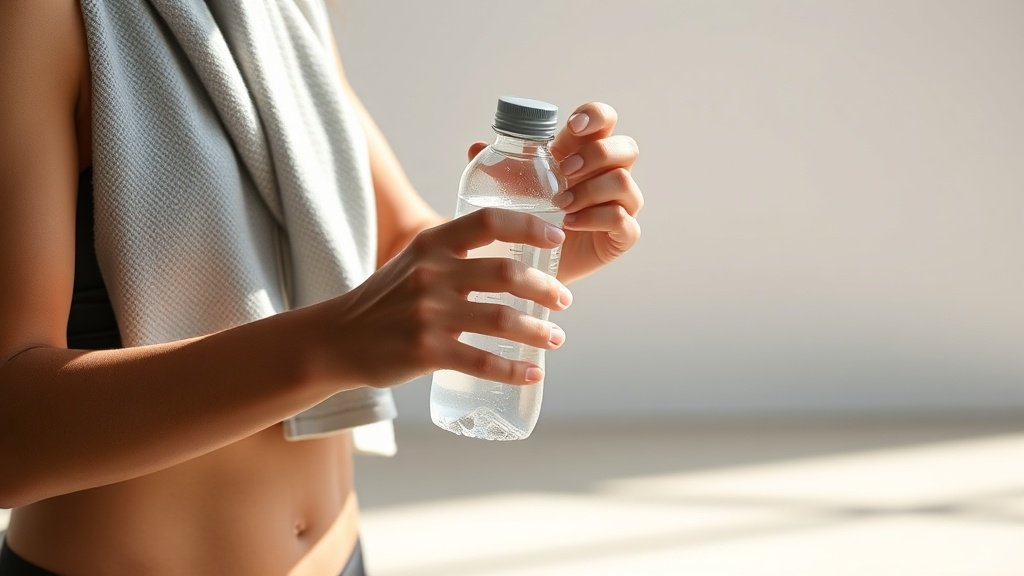 Hydration and recovery after workout