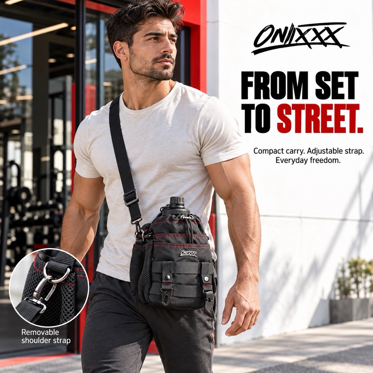 magnetic gym bag