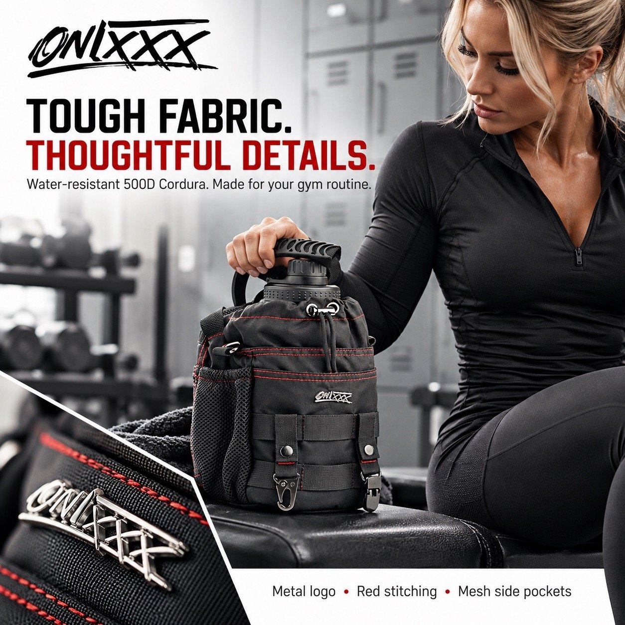 magnetic gym bag