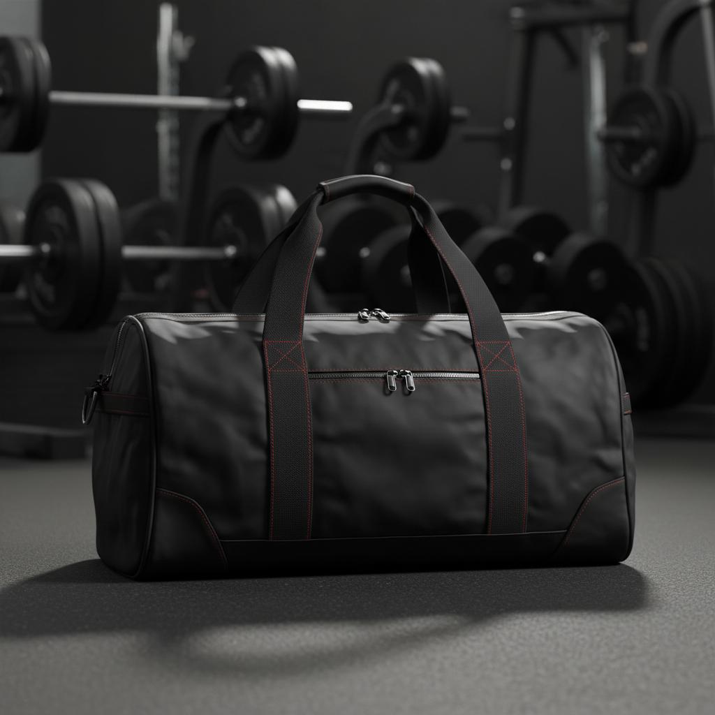 treningsbag nylon - hero shot mørk trenings