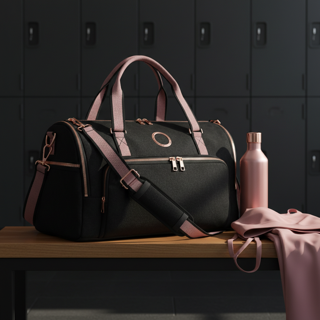 gym bag for woman - Onixxx magnetic gym bag hero shot